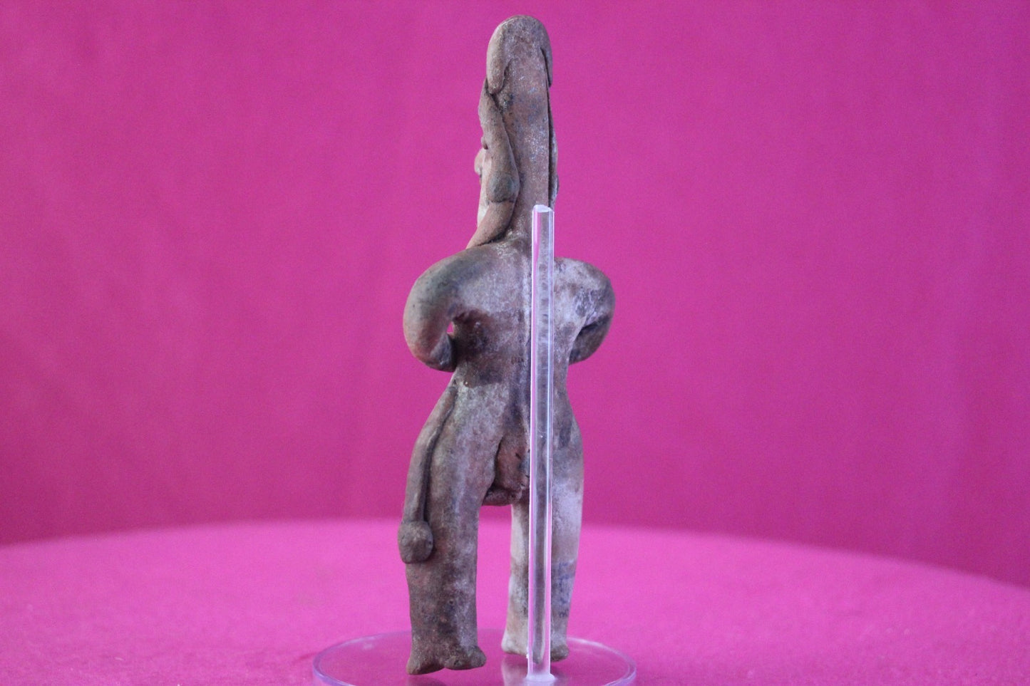 Pre Columbian Artifact Authentic Pretty Lady Tomb Figure Colima Mexico COA 195