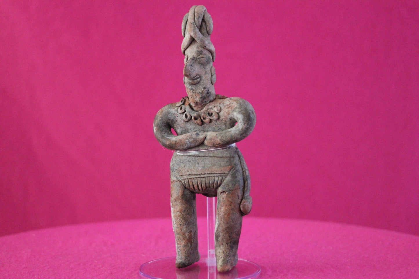 Pre Columbian Authentic Artifact Tomb Figure Colima Mexico 100 BC-250 AD COA 161