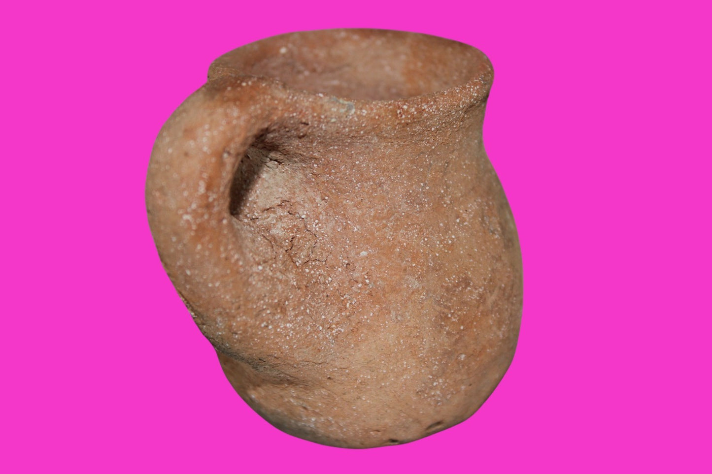 Ancient Holy Land Artifact Time Of Abraham Cup Jesus Christ Home 2000 BC COA 22