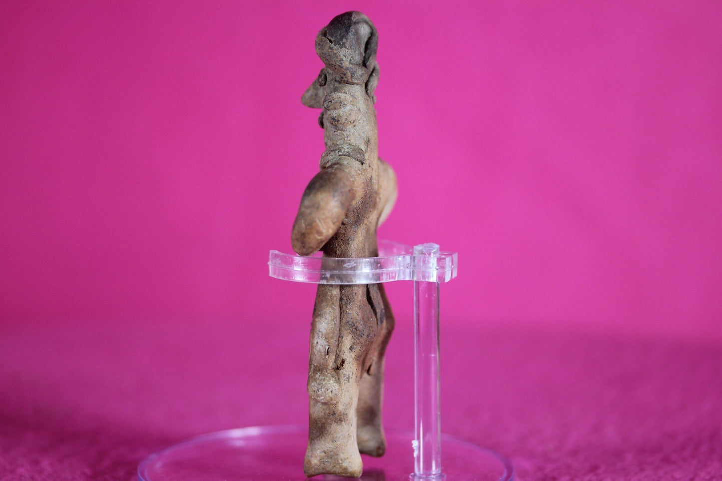 Authentic Pre Columbian Artifact Tomb Figure Colima Mexico 100 BC-250 AD COA 139