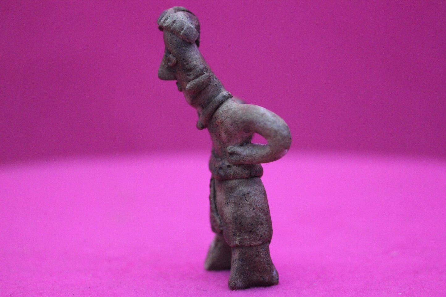 Pre Columbian Artifact Authentic Rare Grandma Tomb Figure Colima Mexico  COA 154