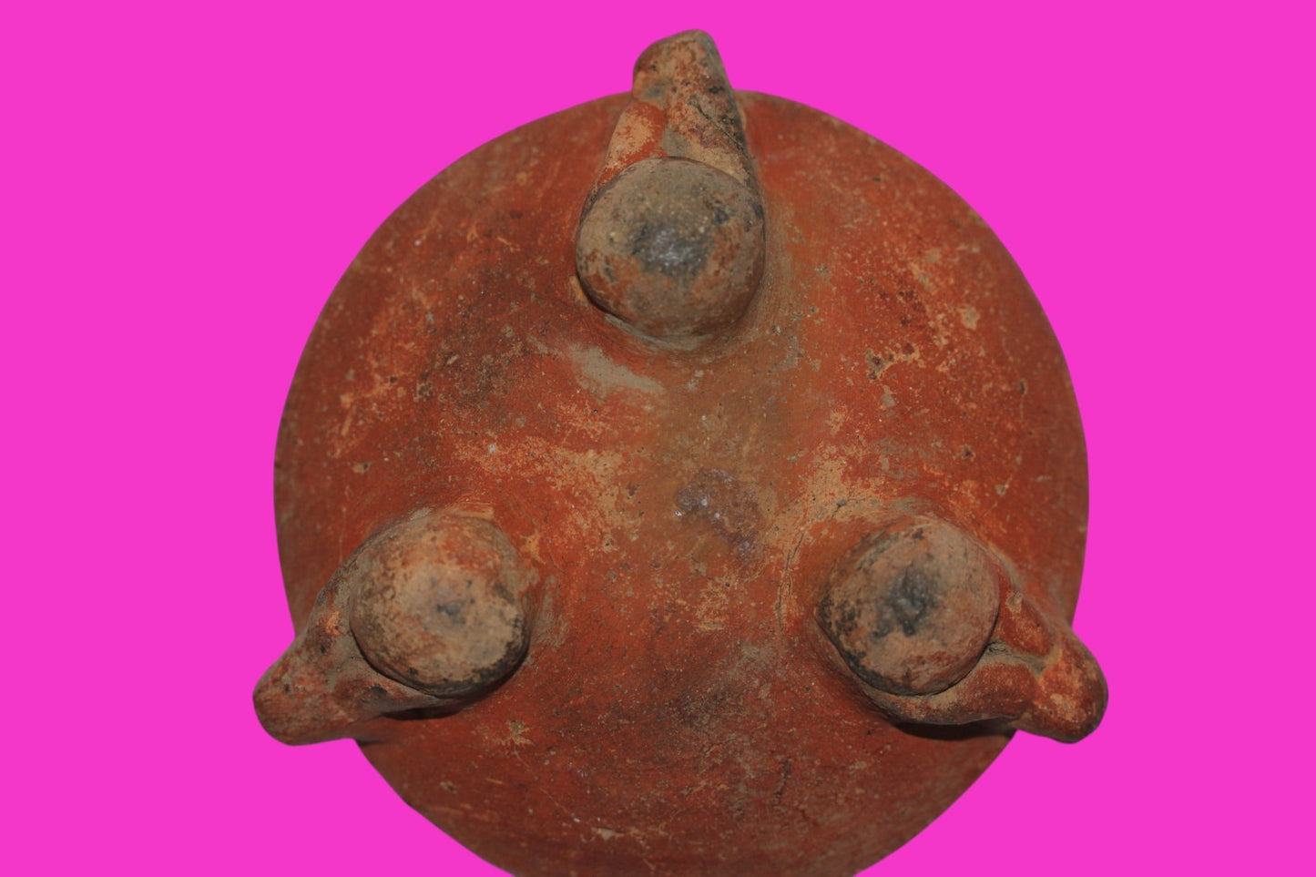 Pre Columbian Artifact Authentic Tripod Bowl Gran Cocle Panama 800 AD COA J74