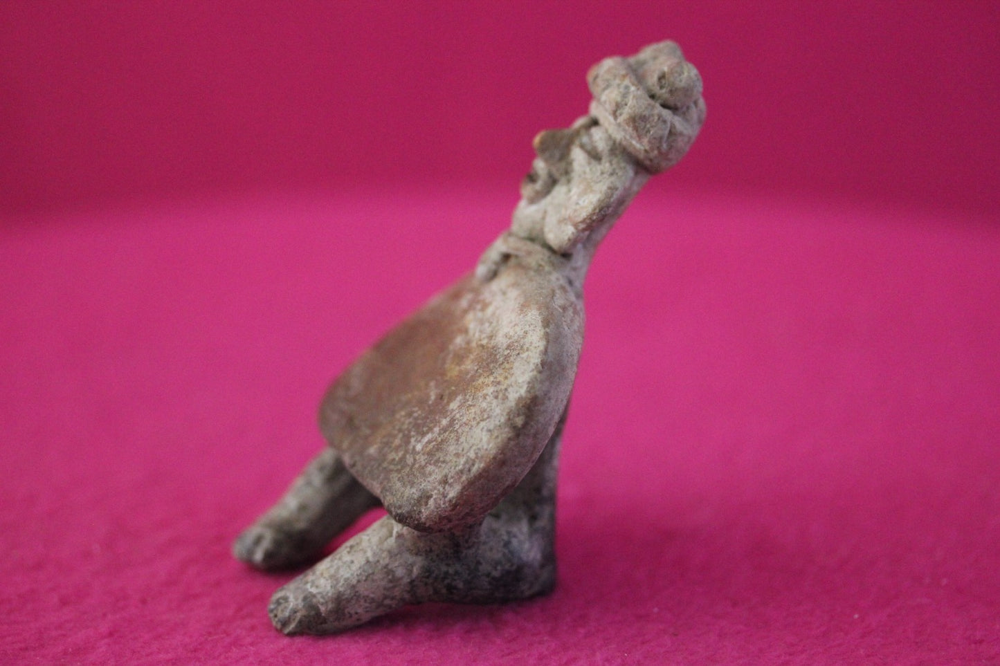 Pre Columbian Authentic Artifact Rare Skirted Tomb Figure Colima Mexico COA 183