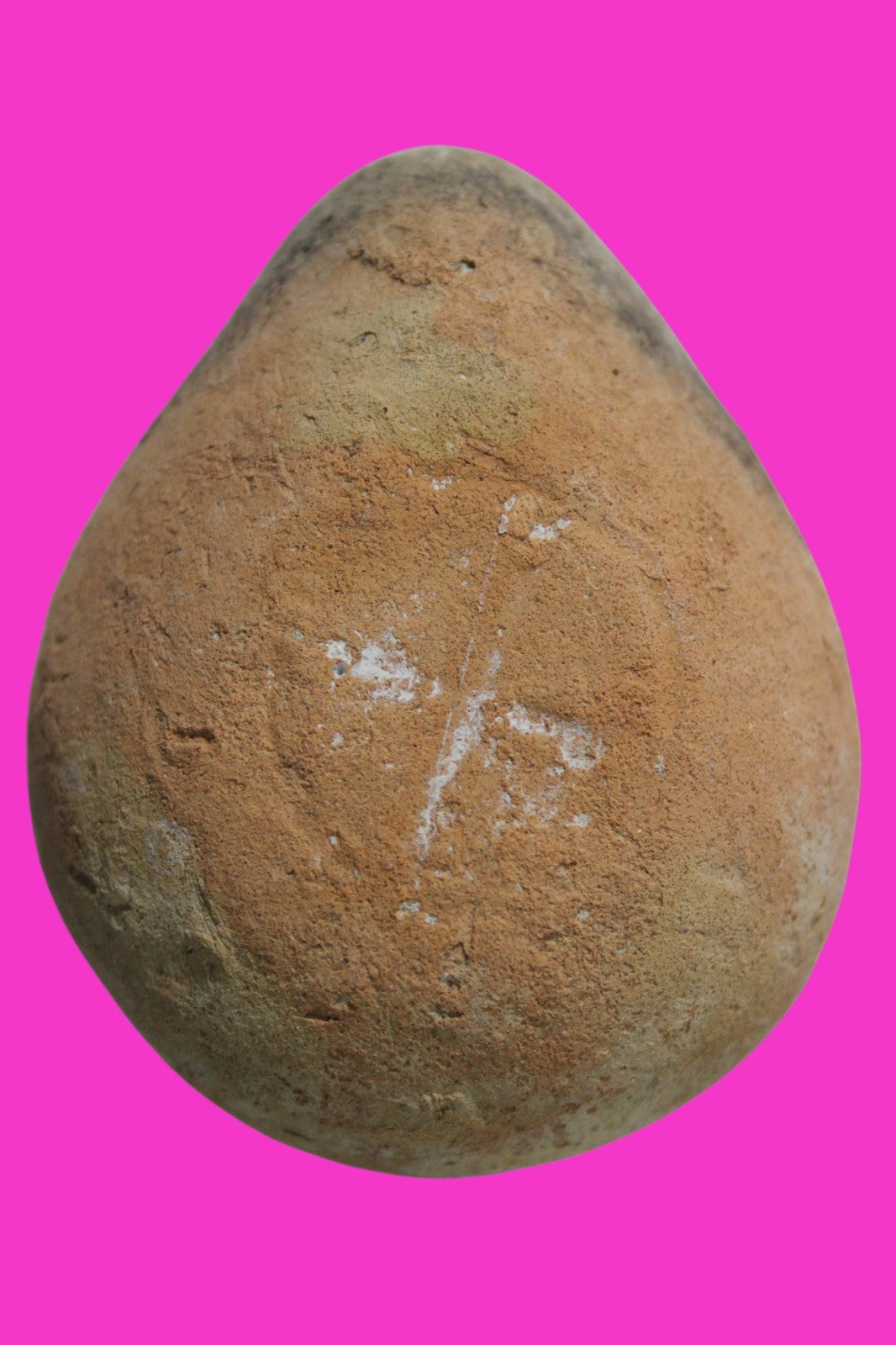 Ancient Holy Land Oil Lamp Artifact Christian Cross on Bottom 200-400AD COA 18