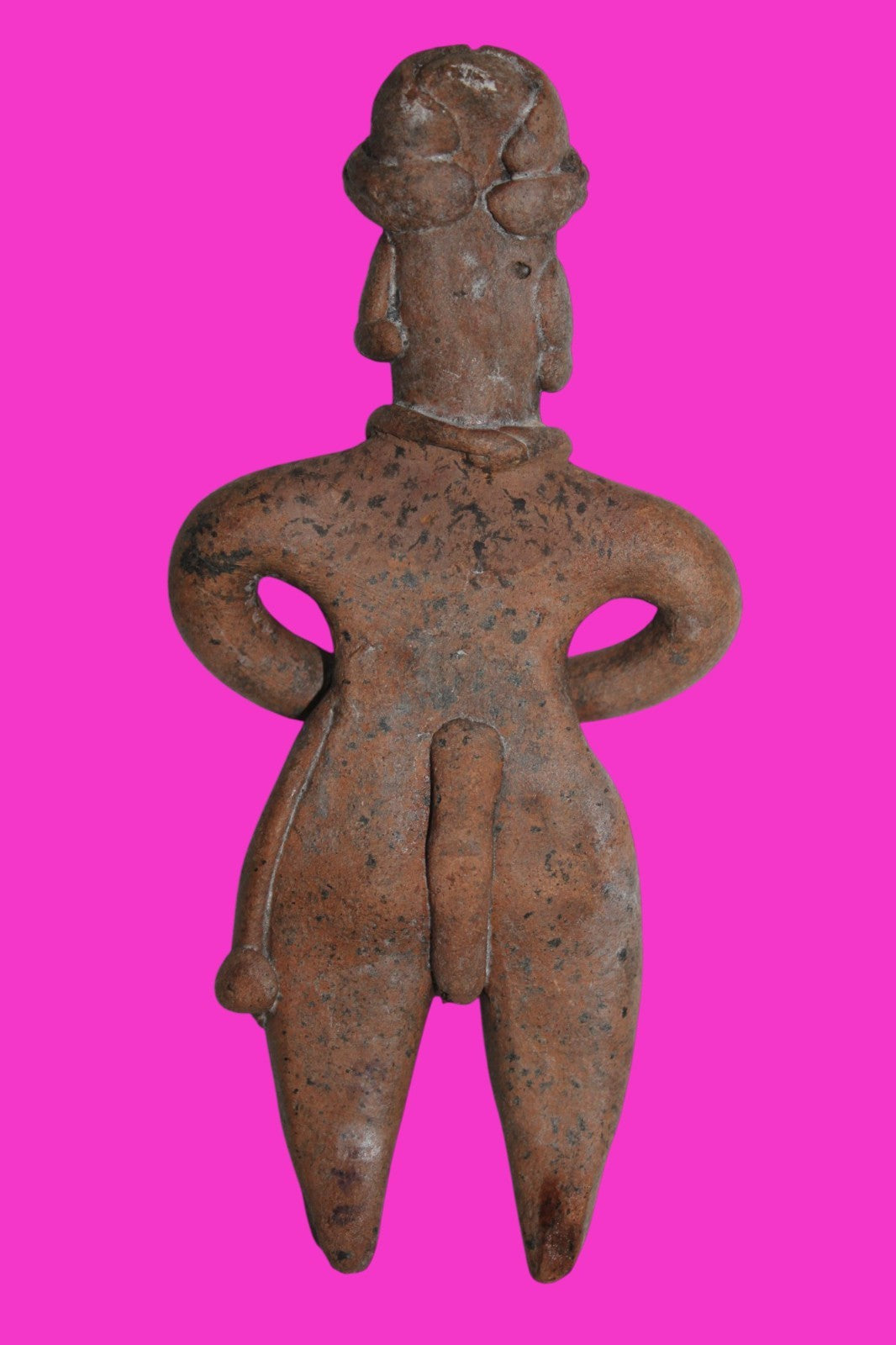 Pre Columbian Artifact Authentic Tomb Figure Colima Mexico 100BC - 250AD COA 212