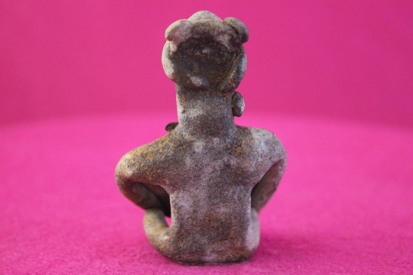 Pre Columbian Authentic Artifact Rare Skirted Tomb Figure Colima Mexico COA 184