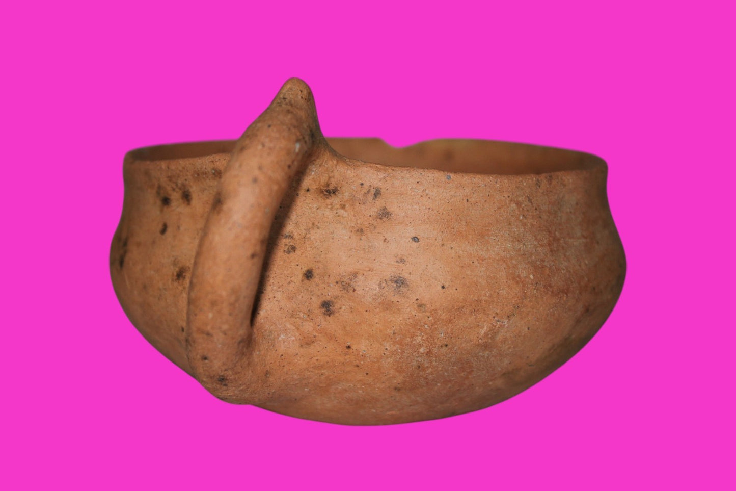 Holy Land Artifact Authentic 4000 Year Old Cup Time of Abraham 2000 BC COA J116