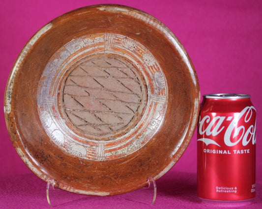 Authentic Pre Columbian Artifact Tripod Bowl Michoacan Ex Arte Primitivo COA T34