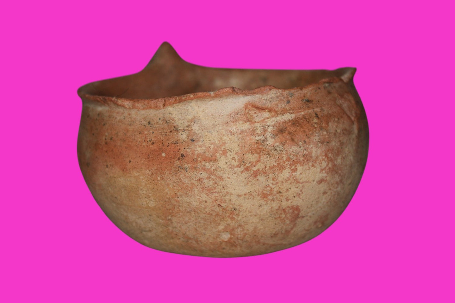 Holy Land Artifact Authentic 4000 Year Old Cup Time of Abraham 2000 BC COA J118