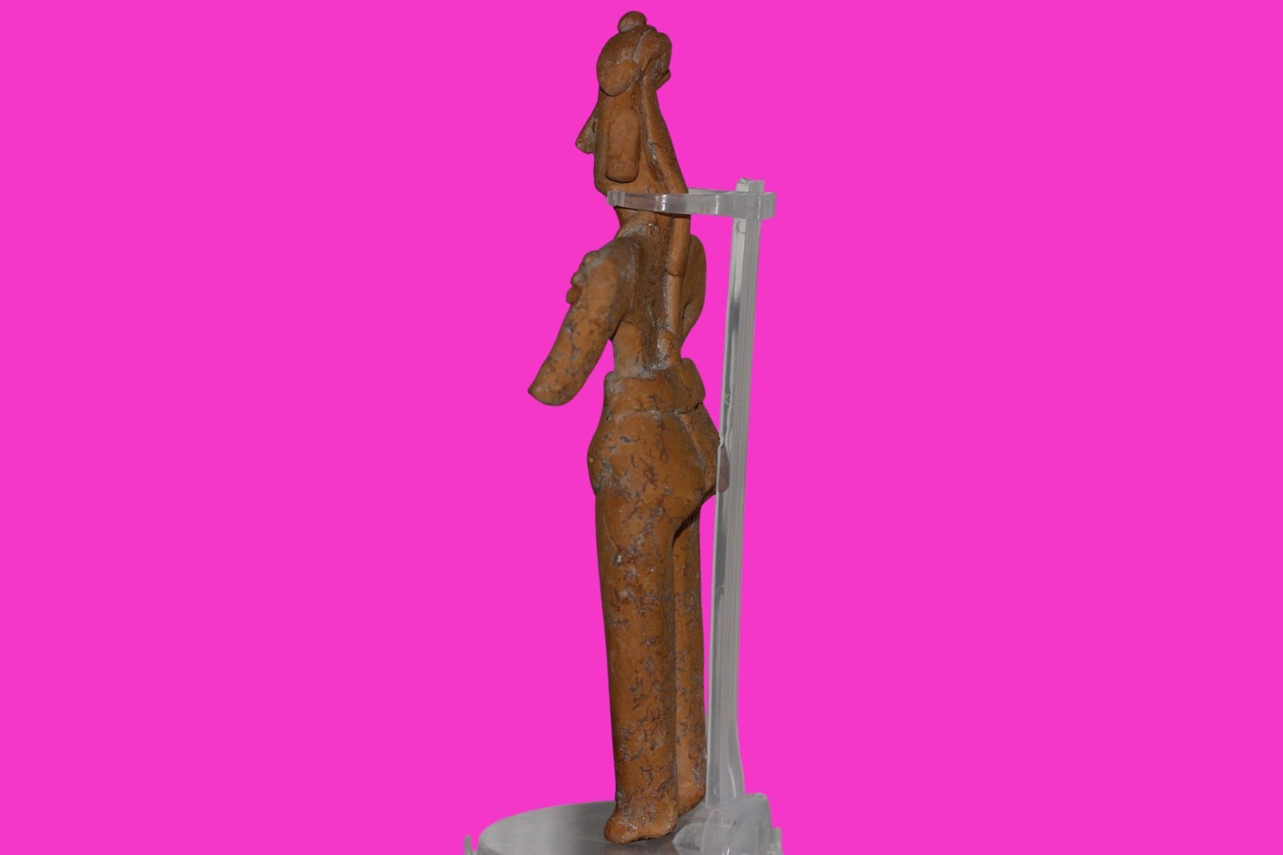 Pre Columbian Artifact BIG Female Shaman Tomb Figure Colima Mexico 100BC COA 248