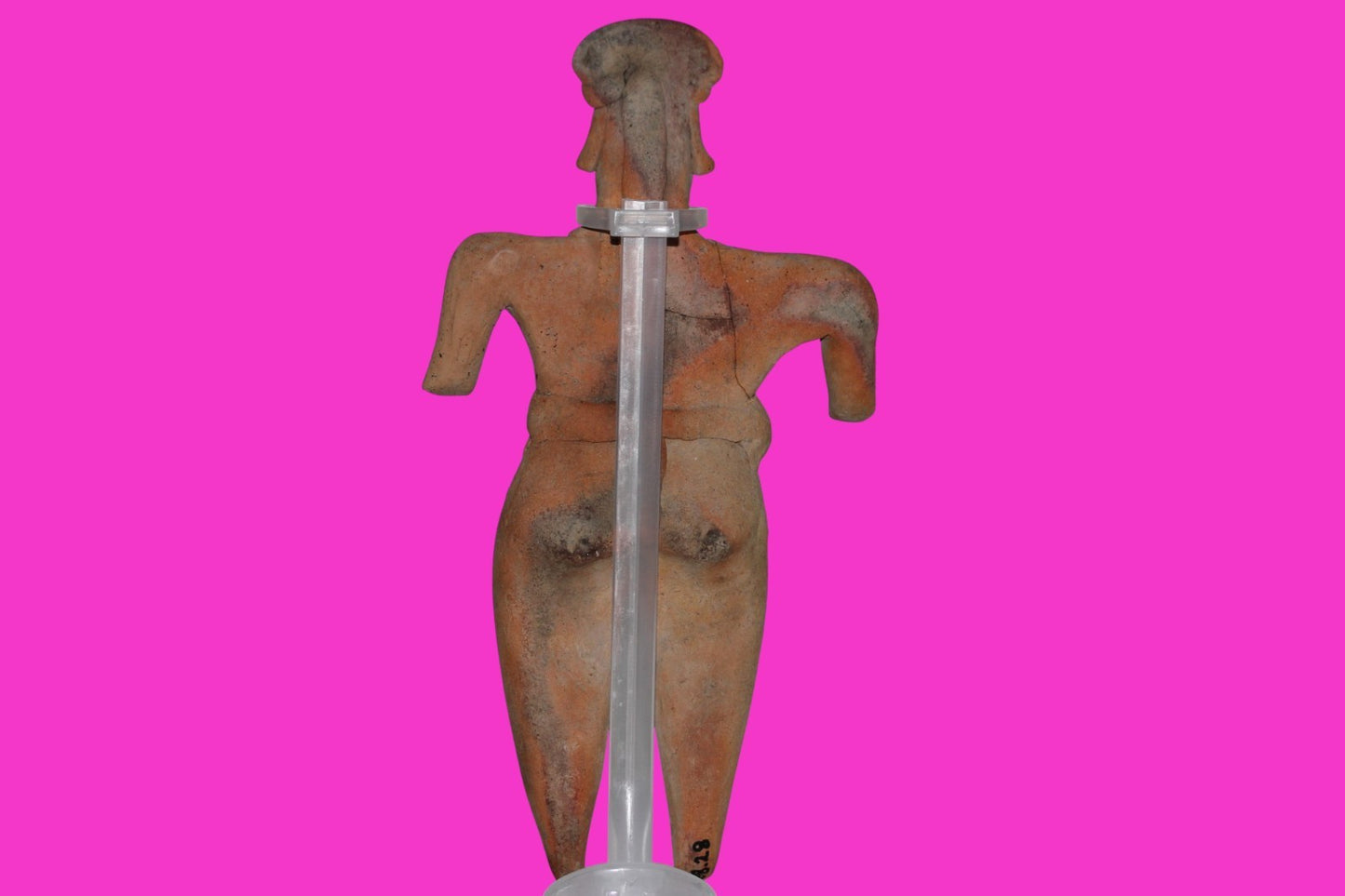 Pre Columbian Artifact 8 Inch Shaman Tomb Figure Colima Mexico 100 BC COA 236