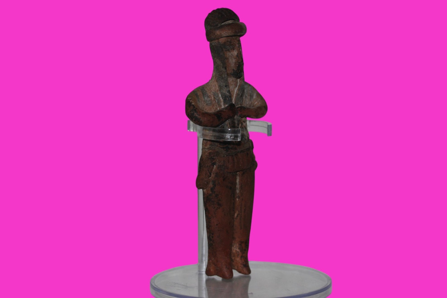 Pre Columbian Authentic Artifact Pretty Lady Tomb Figure Colima Mexico COA 16