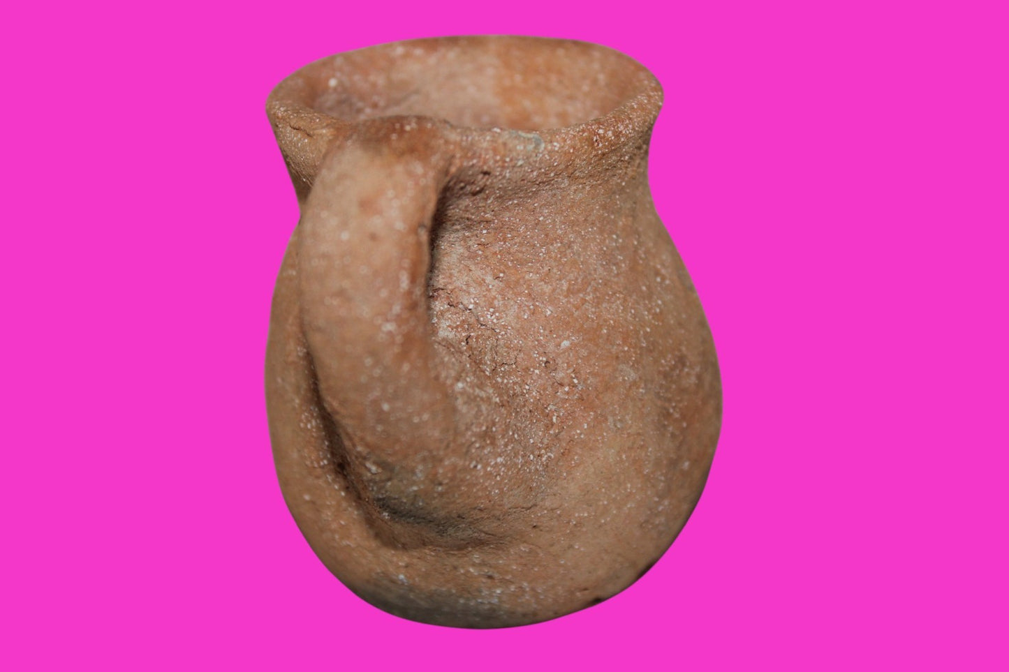 Ancient Holy Land Artifact Time Of Abraham Cup Jesus Christ Home 2000 BC COA 22