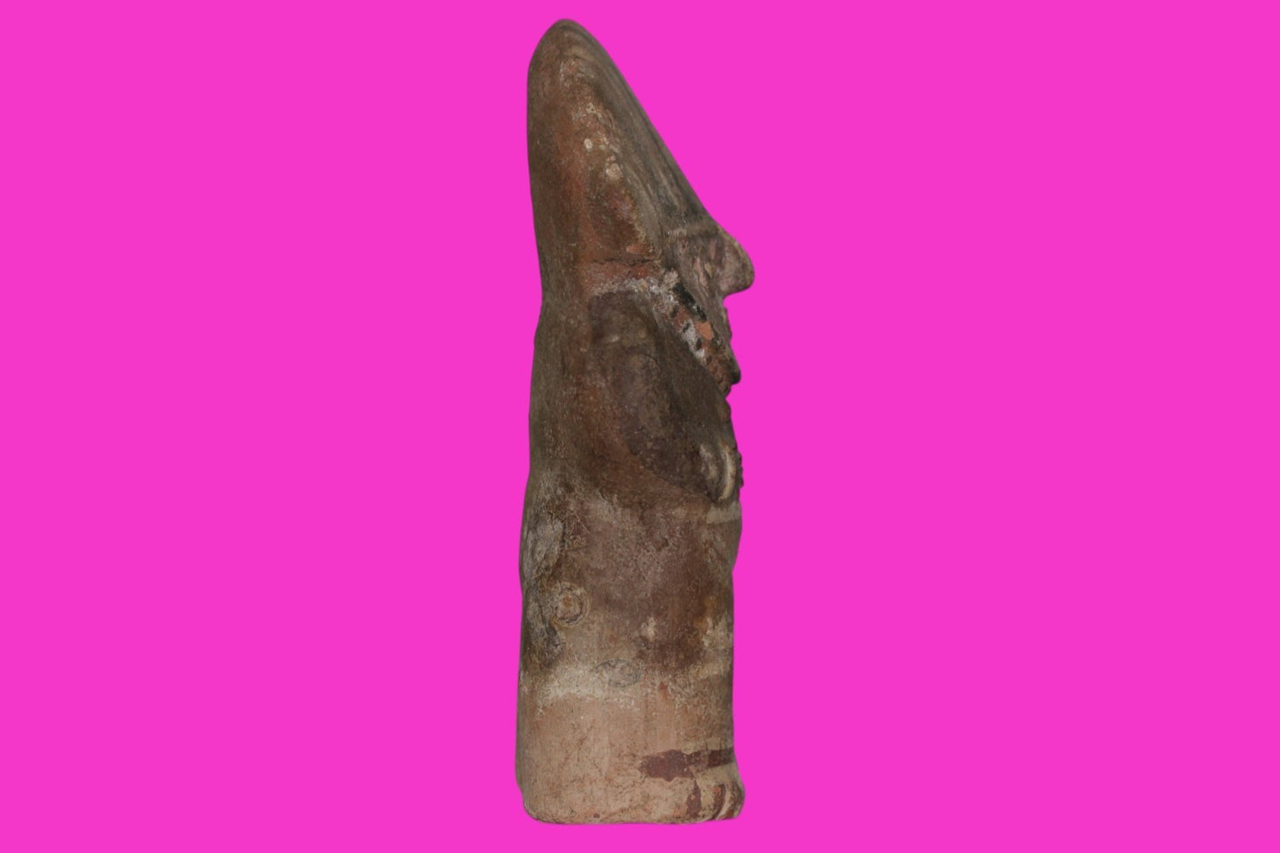 Pre Columbian Authentic Artifact Chancay Female Figure Peru 1200-1450 AD COA J42