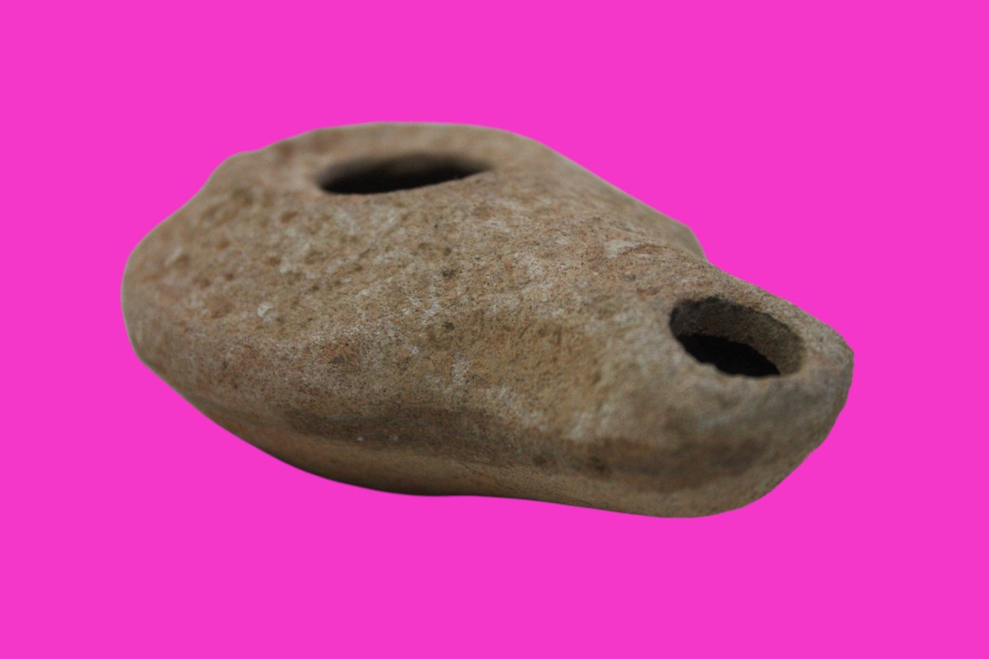 Ancient Holy Land Oil Lamp Artifact From Jesus Christ Home Land 100-500AD COA 53