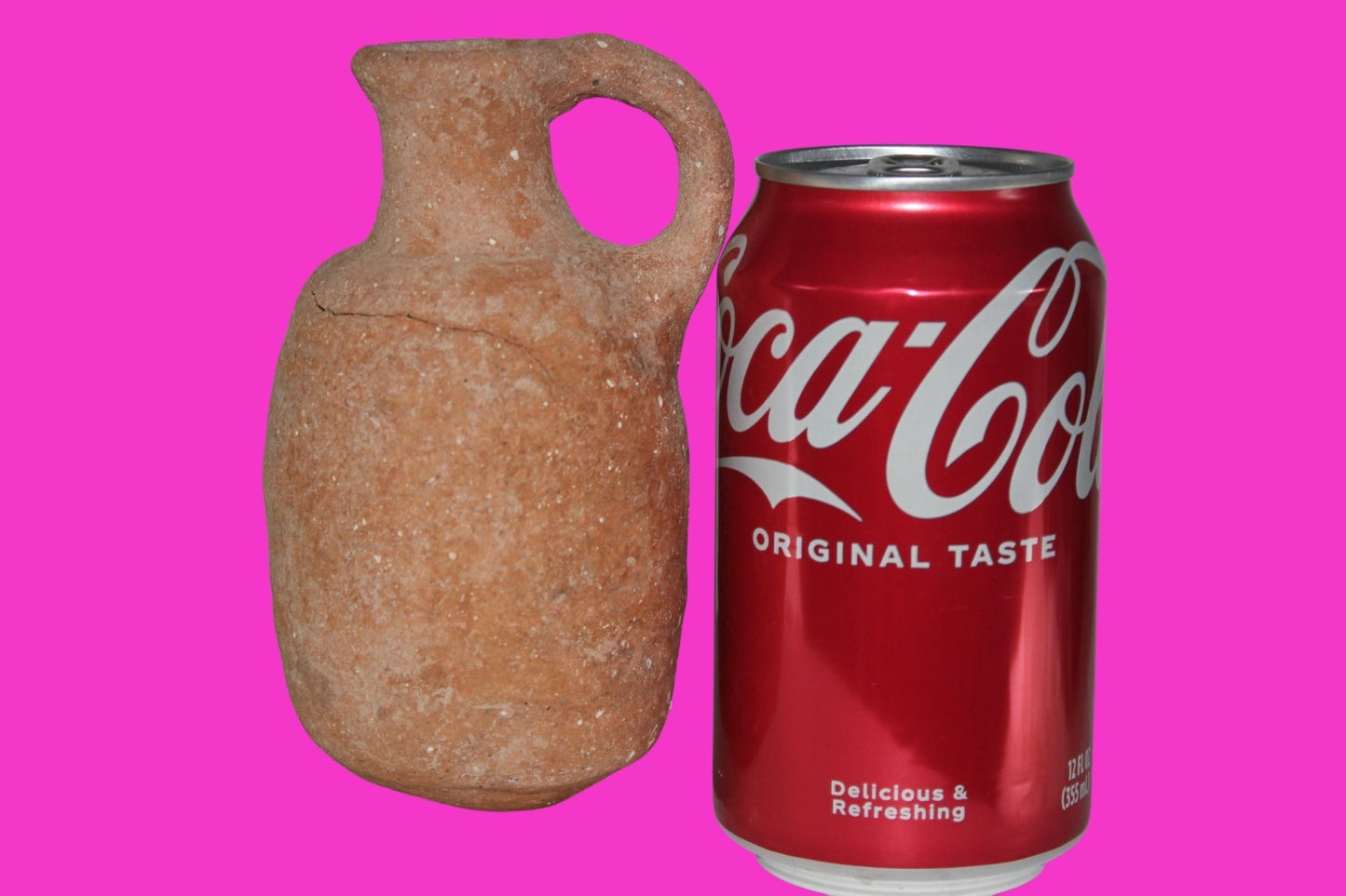 Ancient Holy Land Artifact King David Jug Land of Jesus Christ 1000 BC COA 19