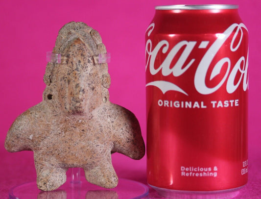 Authentic Pre Columbian Artifact Tomb Figure Colima Ex Arte Primitivo COA T60
