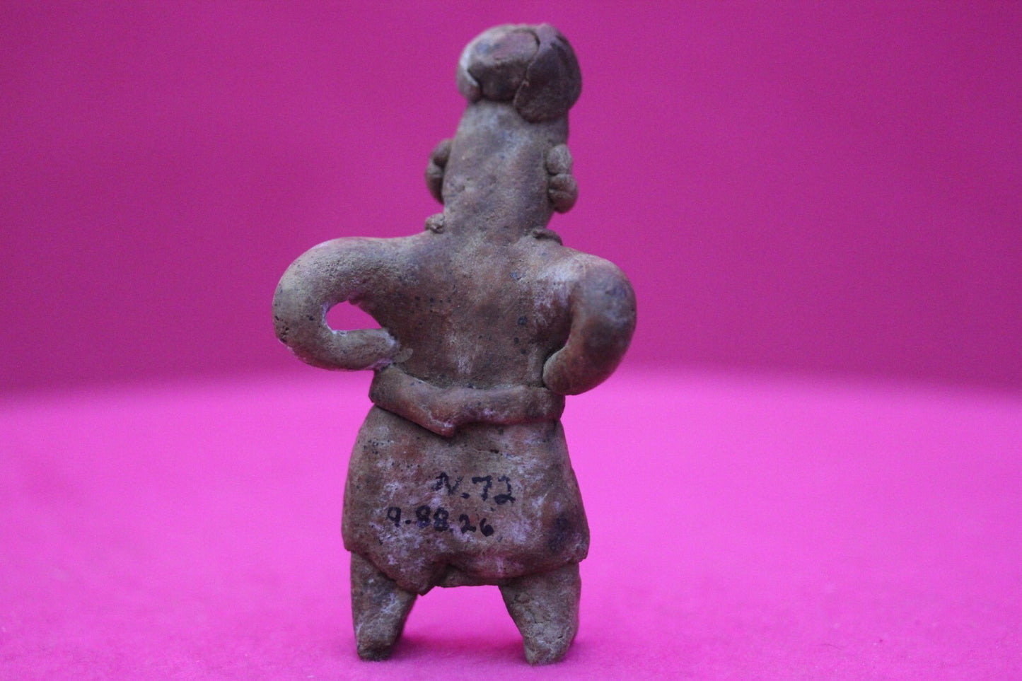Pre Columbian Artifact Authentic Rare Grandma Tomb Figure Colima Mexico  COA 154