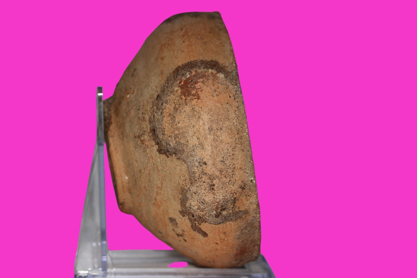 Holy Land Artifact Authentic 4000 Year Old Bowl Time of Abraham 2000 BC COA J126